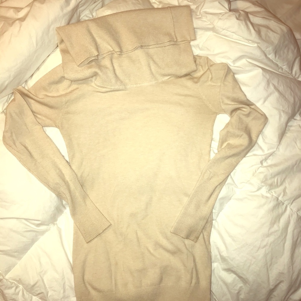 Tan sweater tunic